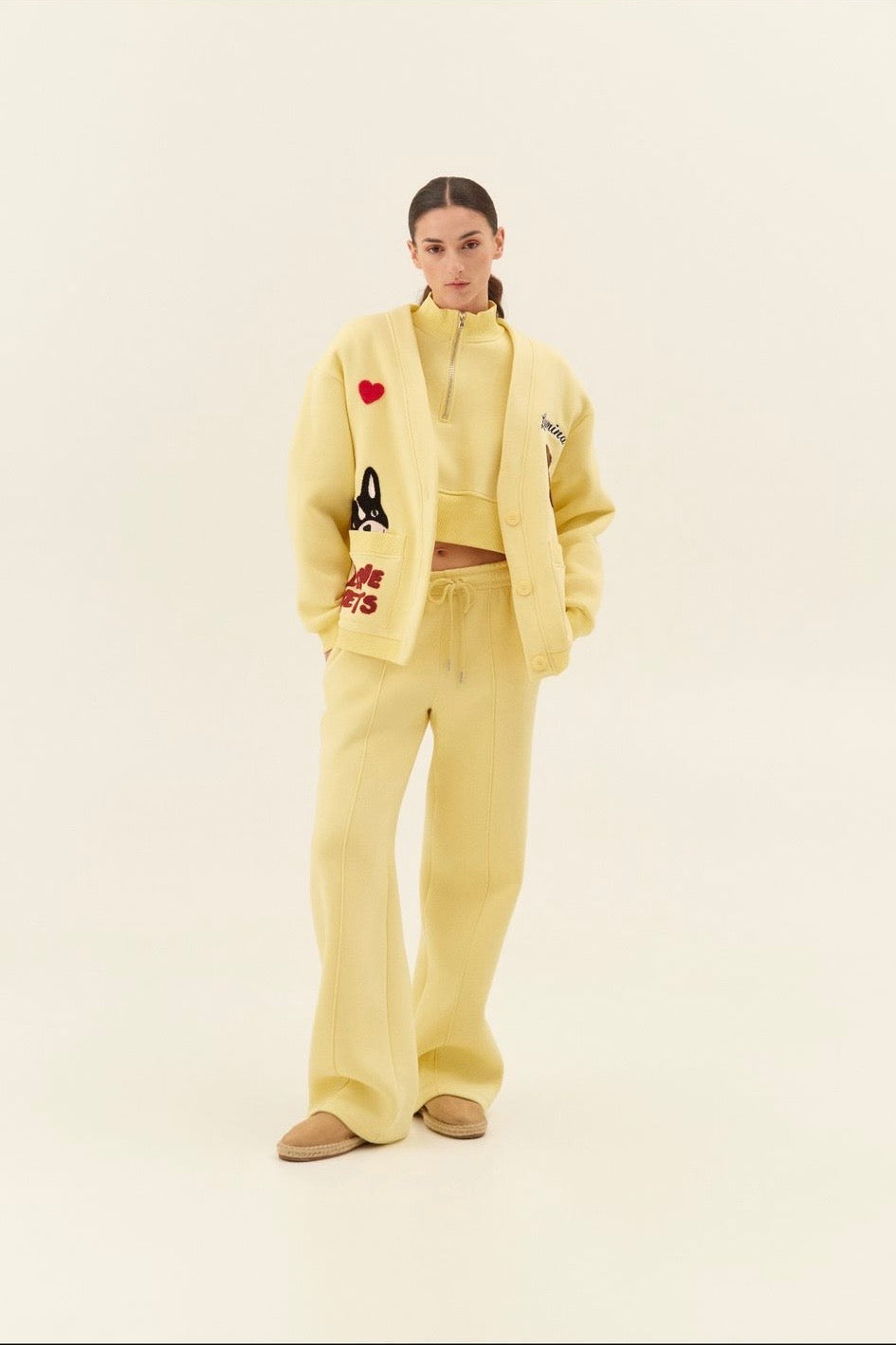 Cardigan Giallo