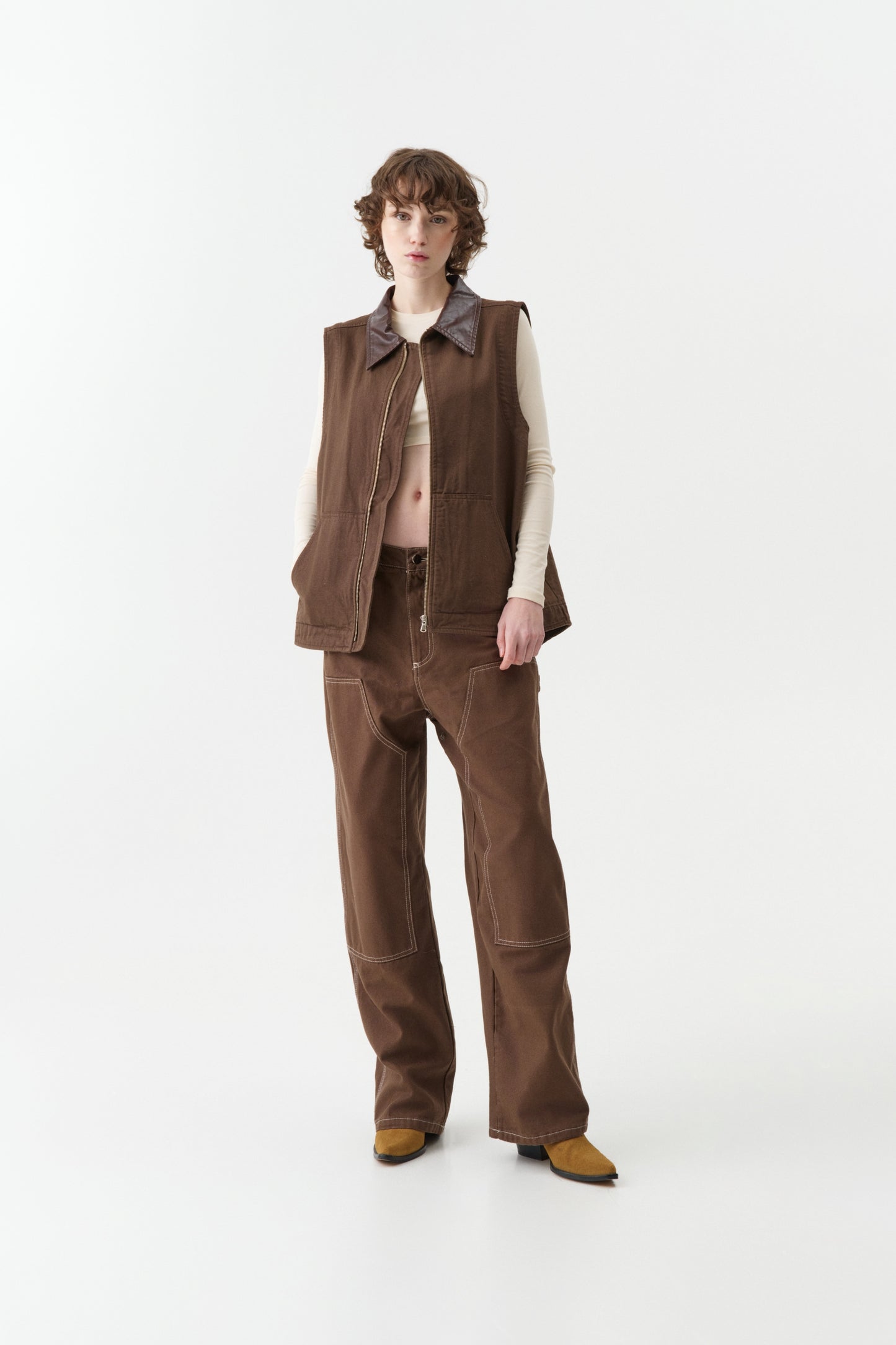 Gilet con Zip