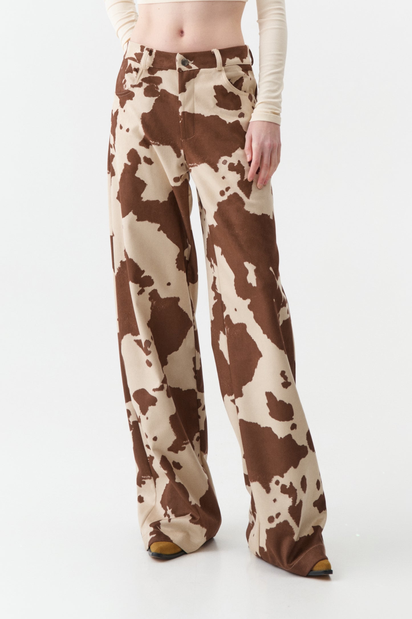 Pantalone Ecosuede Mucca