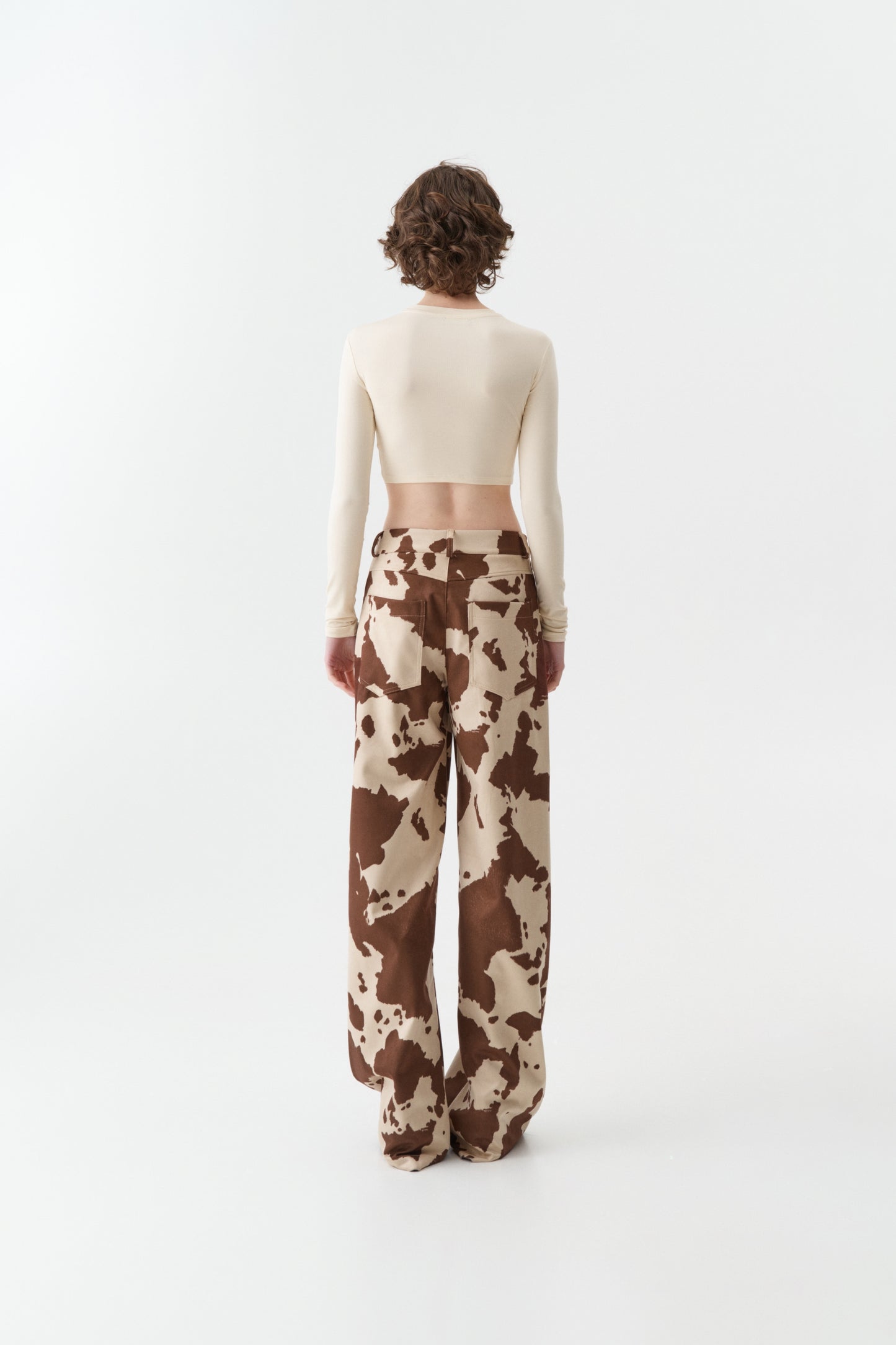 Pantalone Ecosuede Mucca