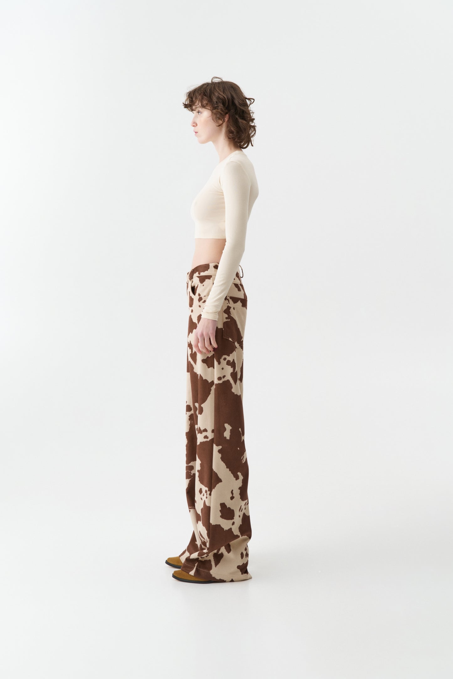 Pantalone Ecosuede Mucca