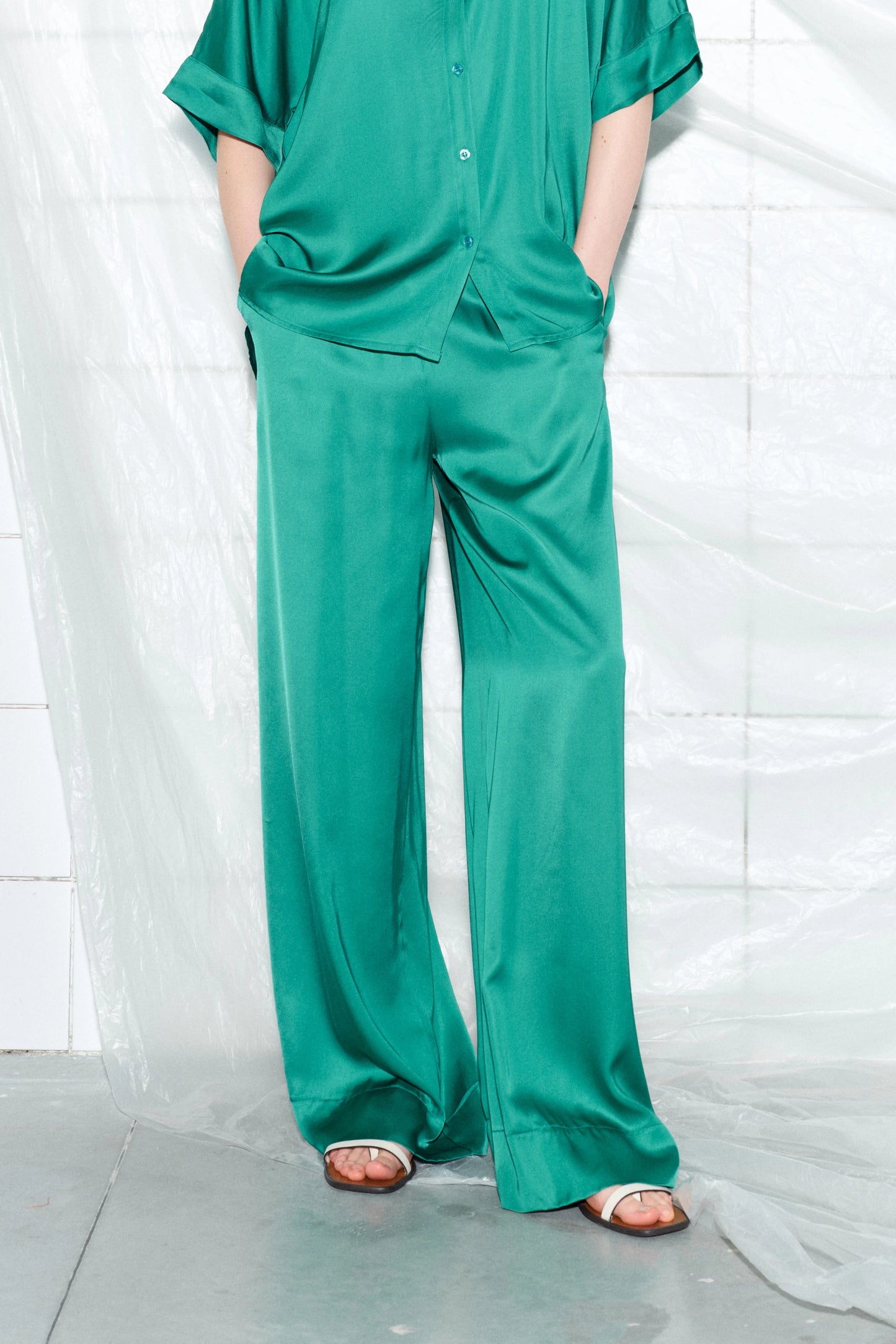 Pantalone in Pura Viscosa