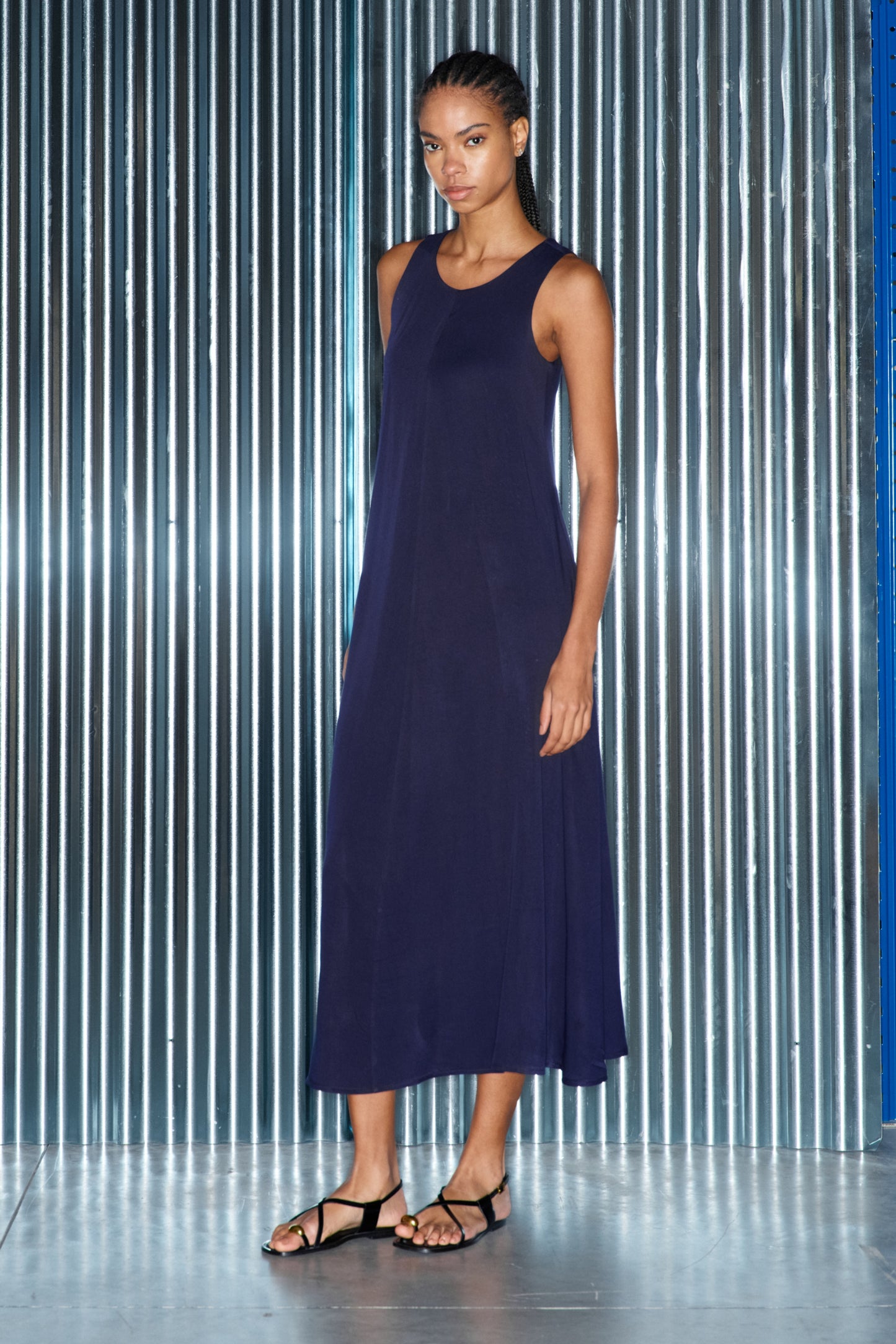 Abito Lungo in Viscosa