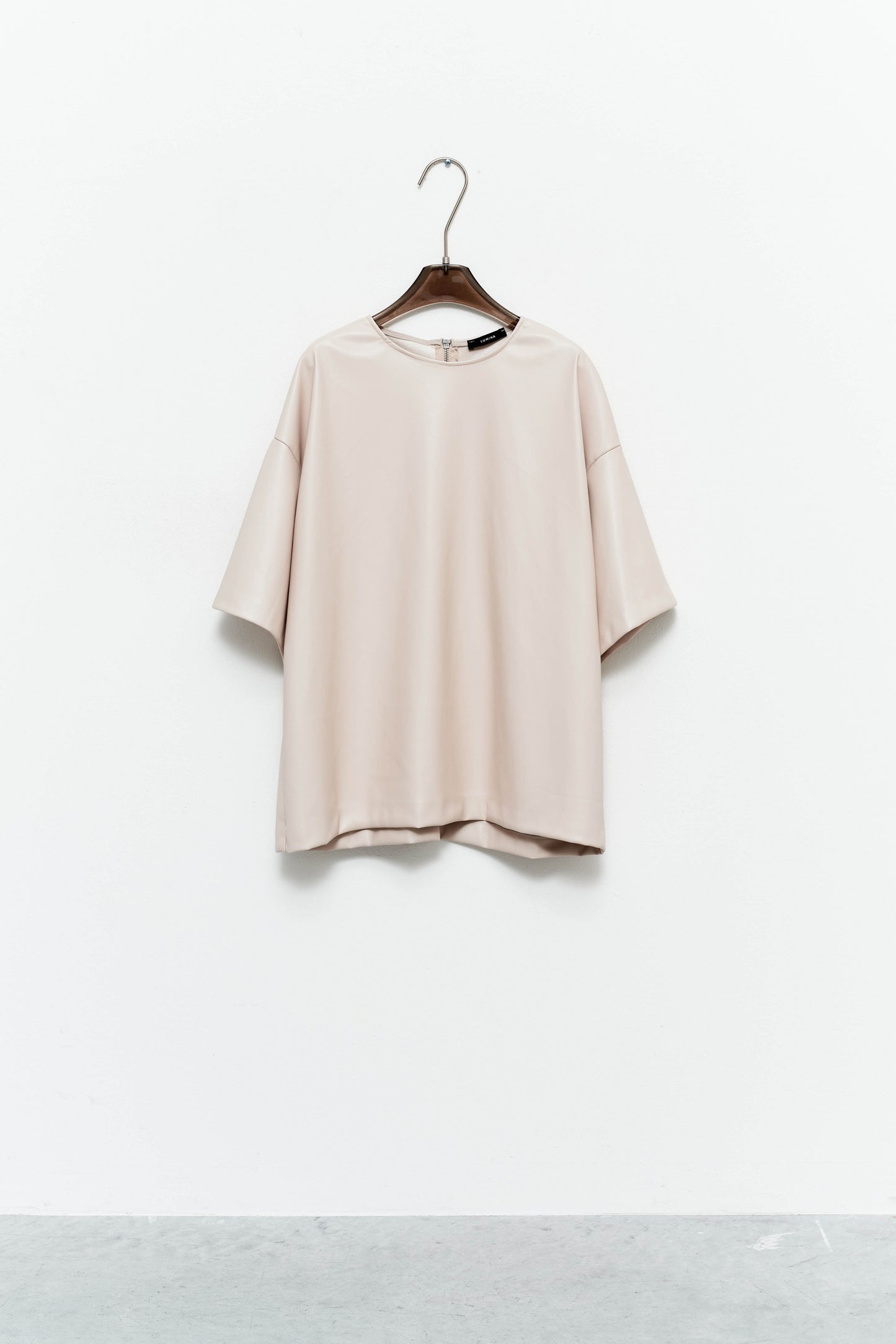 Blusa in Ecopelle