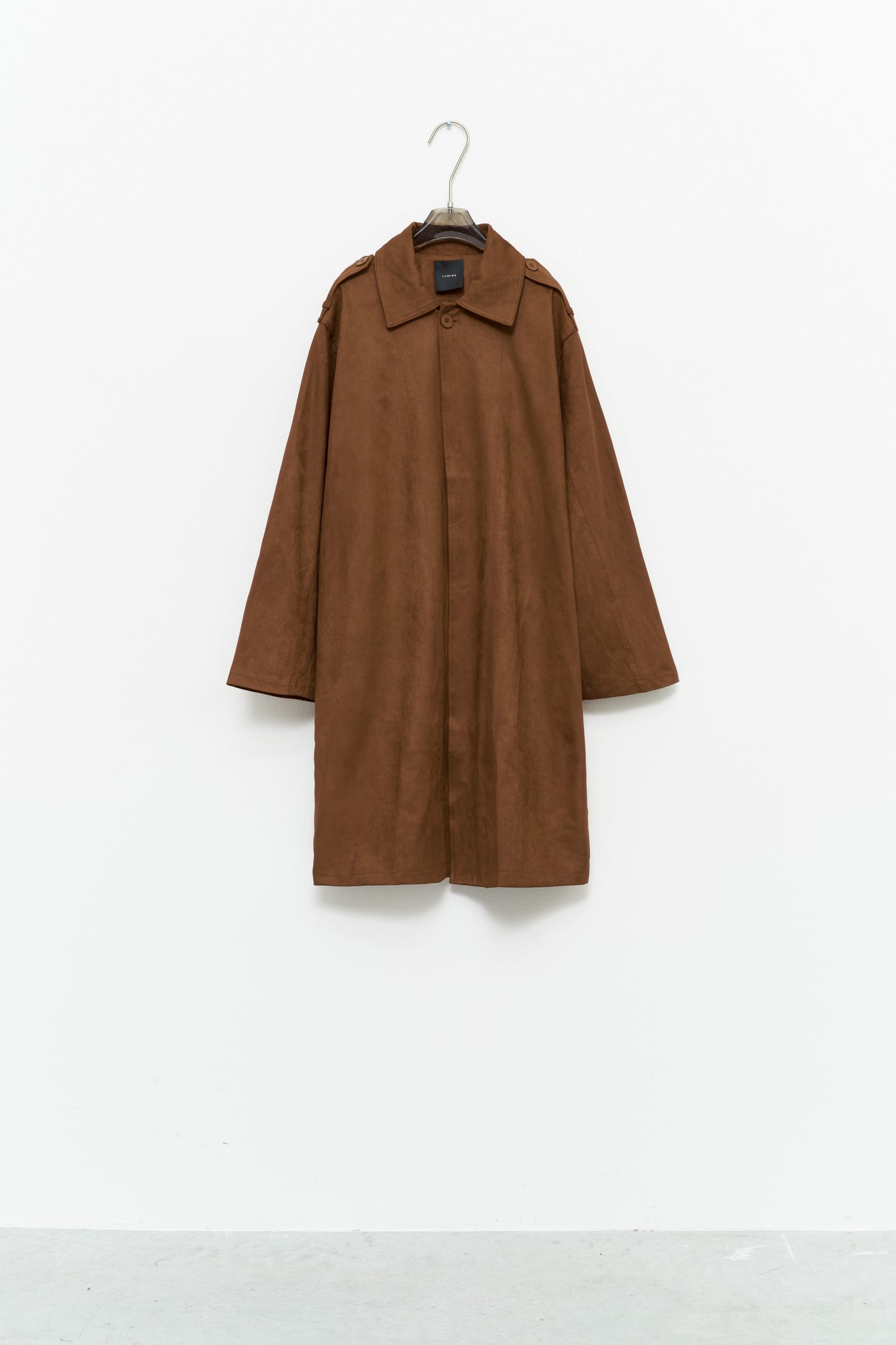 Cappotto in Ecosuede