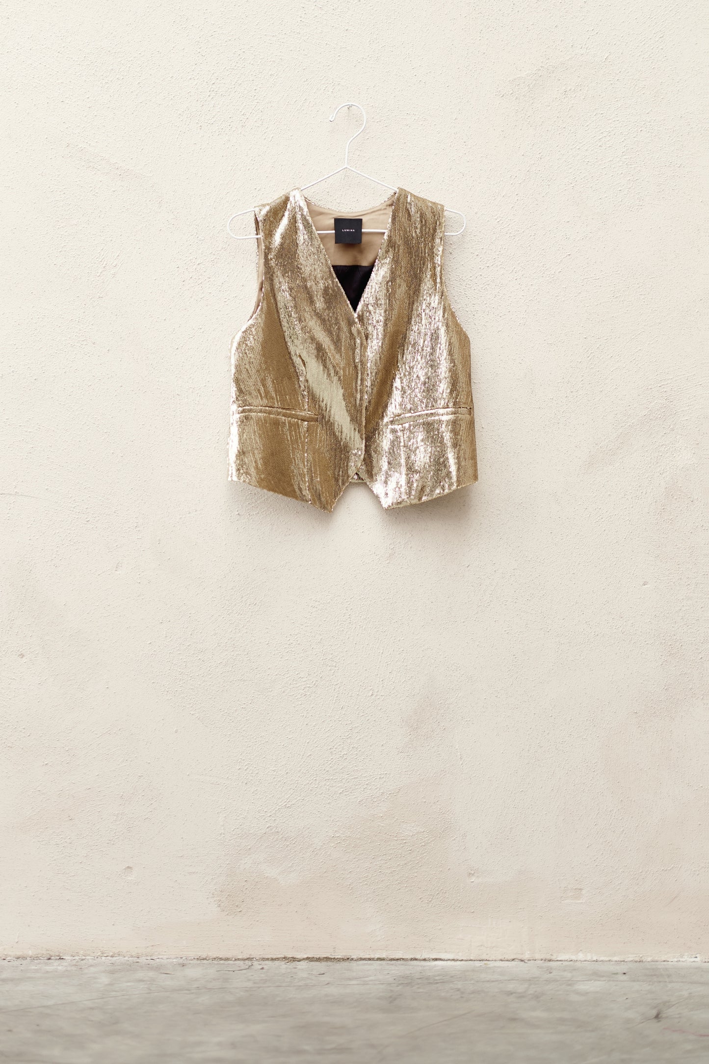 Gilet in Paillettes